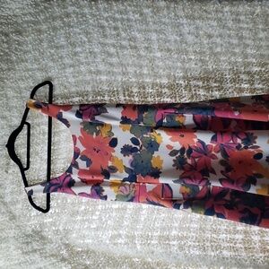 Donna morgan floral aline dress with pockets size 6